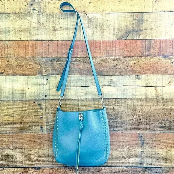 Rebecca Minkoff Small Darren Leather Feed Shoulder Bag - Picture 2 of 11